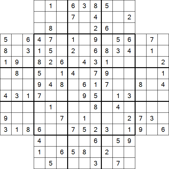 Flower Sudoku - Medium