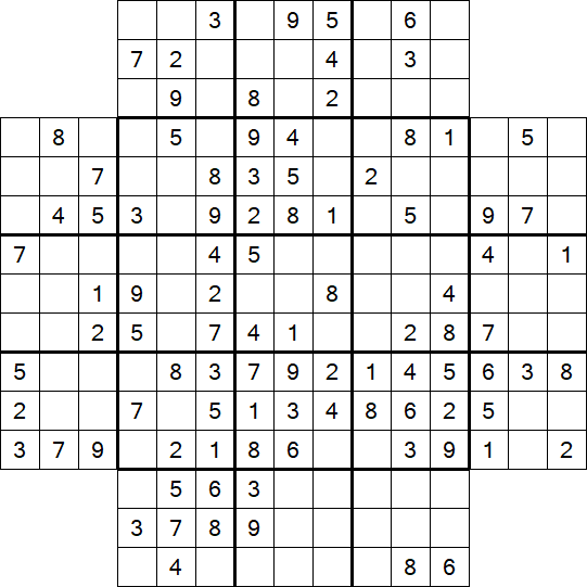 Flower Sudoku - Medium