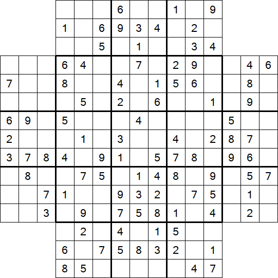 Flower Sudoku - Medium