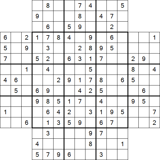 Flower Sudoku - Medium