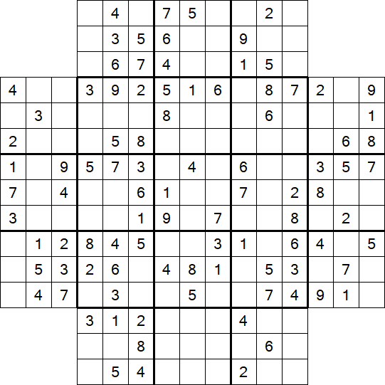 Flower Sudoku - Medium