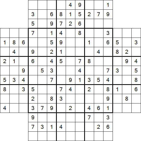 Flower Sudoku - Medium