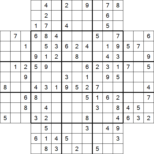 Flower Sudoku - Medium