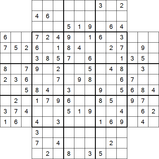 Flower Sudoku - Medium