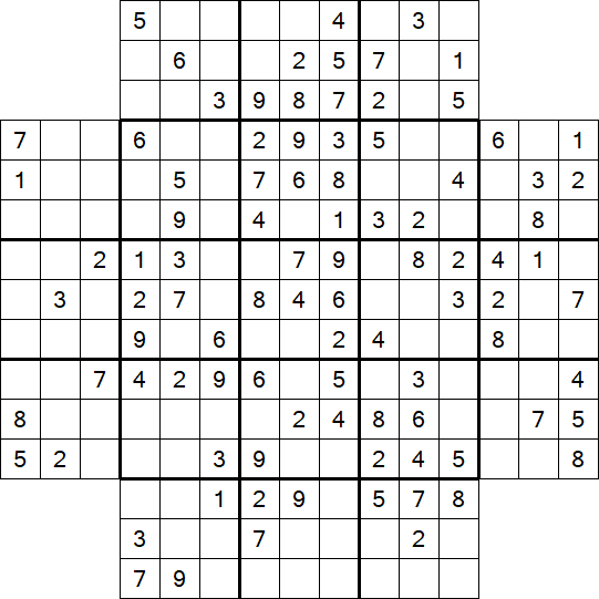 Flower Sudoku - Moyen