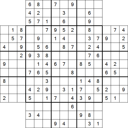 Flower Sudoku - Moyen