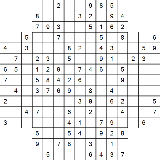 Flower Sudoku - Moyen