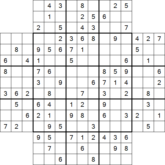 Flower Sudoku - Moyen