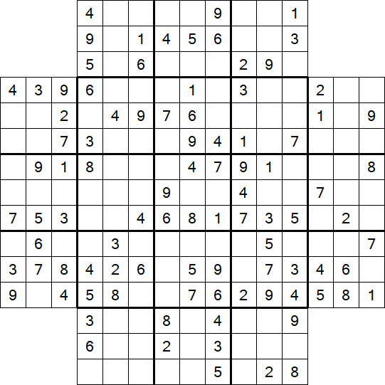 Flower Sudoku - Moyen