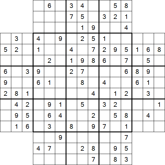 Flower Sudoku - Moyen