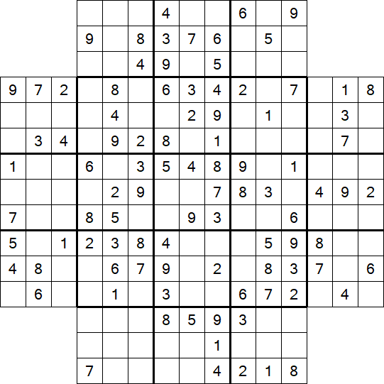 Flower Sudoku - Moyen
