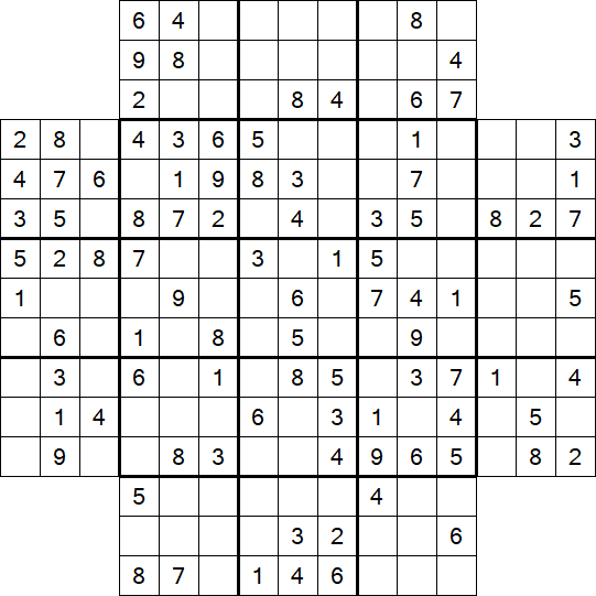 Flower Sudoku - Moyen