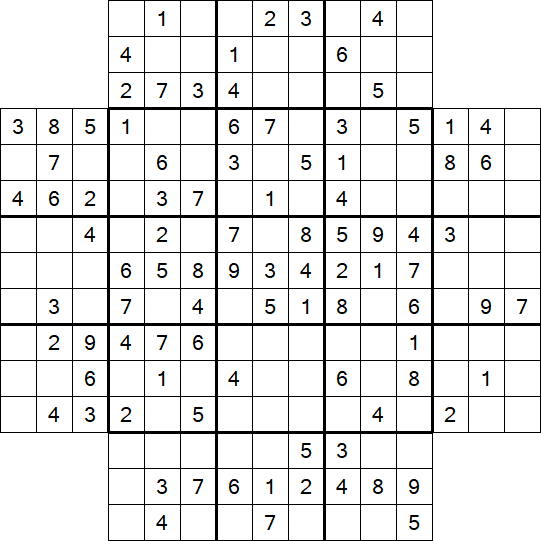 Flower Sudoku - Medium