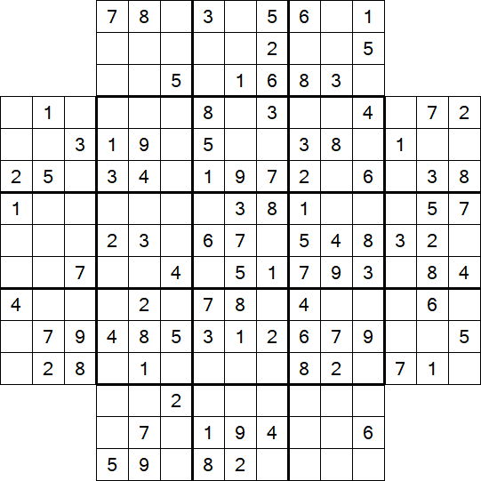 Flower Sudoku - Medium