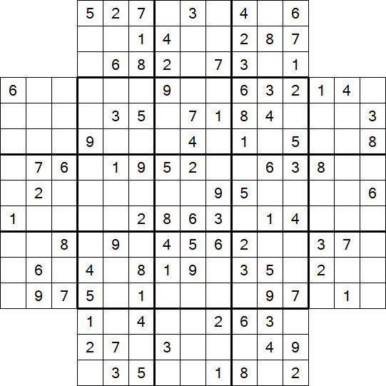 Flower Sudoku - Medium