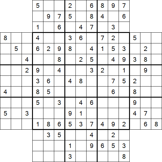 Flower Sudoku - Medium