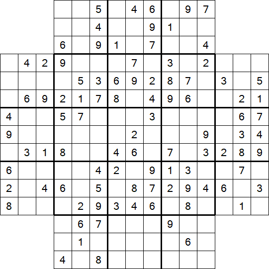 Flower Sudoku - Medium