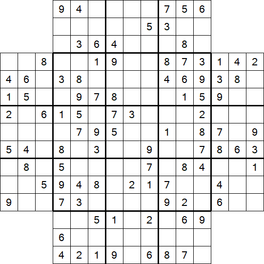 Flower Sudoku - Medium