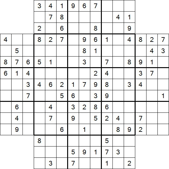 Flower Sudoku - Medium