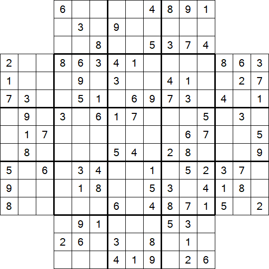 Flower Sudoku - Medium