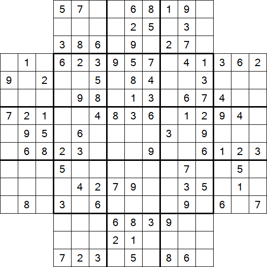 Flower Sudoku - Medium