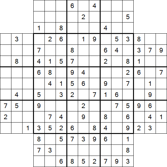 Flower Sudoku - Medium