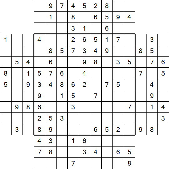 Flower Sudoku - Medium