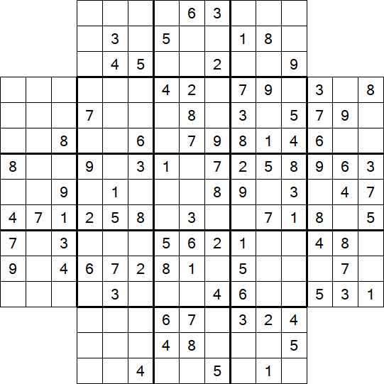 Flower Sudoku - Medium