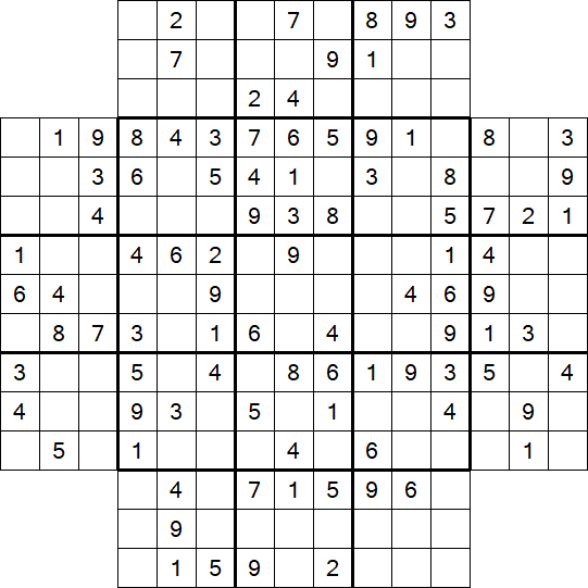 Flower Sudoku - Medium