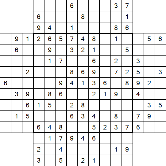 Flower Sudoku - Medium