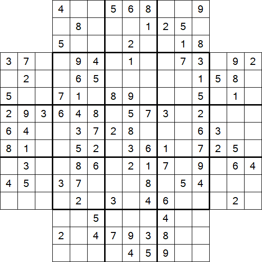Flower Sudoku - Medium