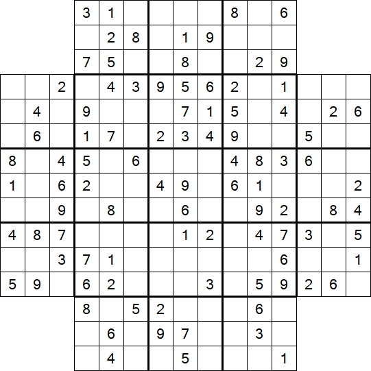 Flower Sudoku - Medium