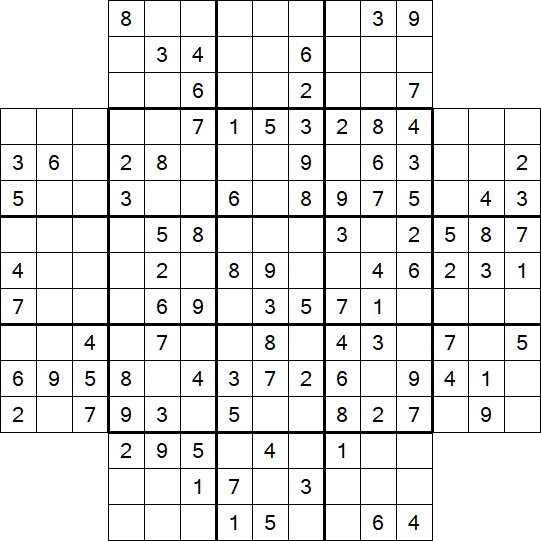 Flower Sudoku - Medium