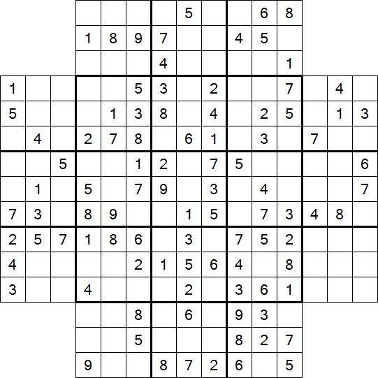 Flower Sudoku - Medium