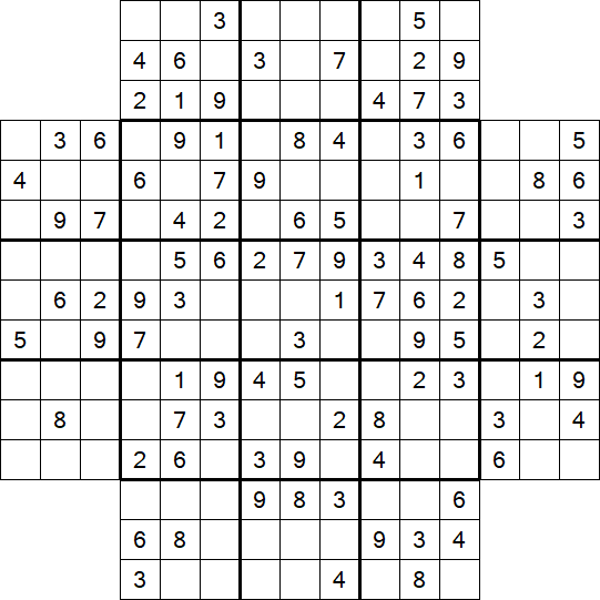 Flower Sudoku - Medium