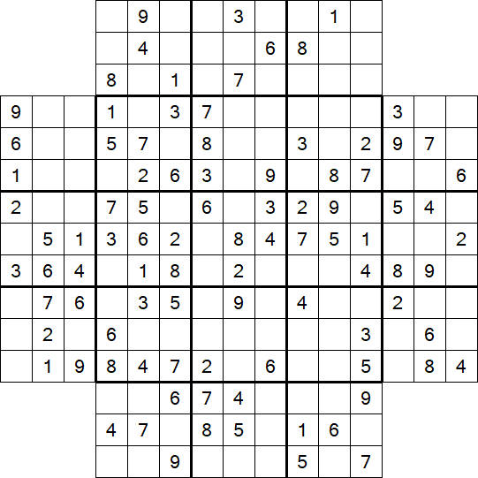 Flower Sudoku - Medium