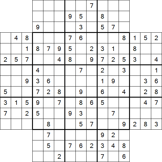 Flower Sudoku - Medium