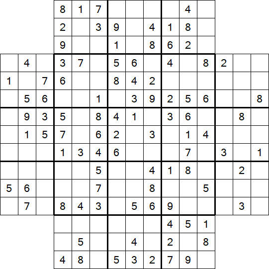 Flower Sudoku - Medium