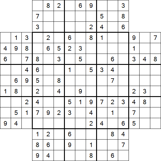 Flower Sudoku - Medium