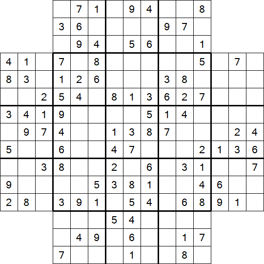 Flower Sudoku - Medium