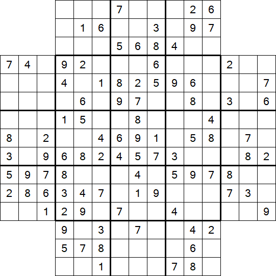 Flower Sudoku - Medium