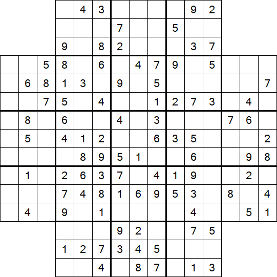 Flower Sudoku - Medium