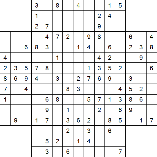 Flower Sudoku - Medium