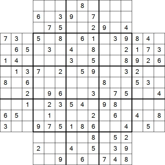 Flower Sudoku - Medium