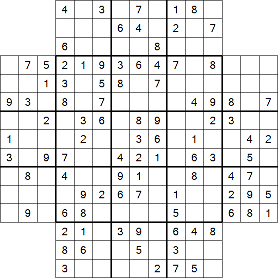 Flower Sudoku - Medium
