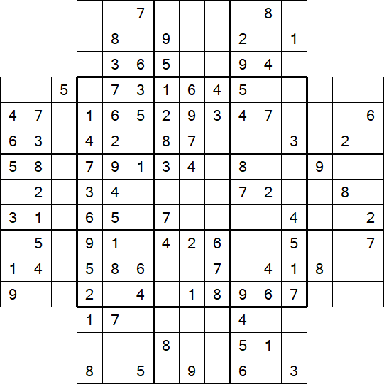 Flower Sudoku - Medium