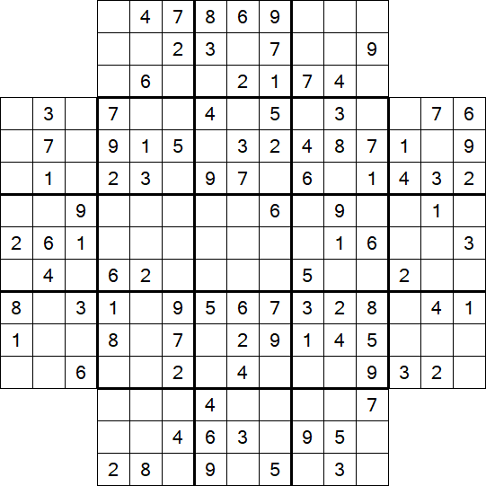 Flower Sudoku - Medium
