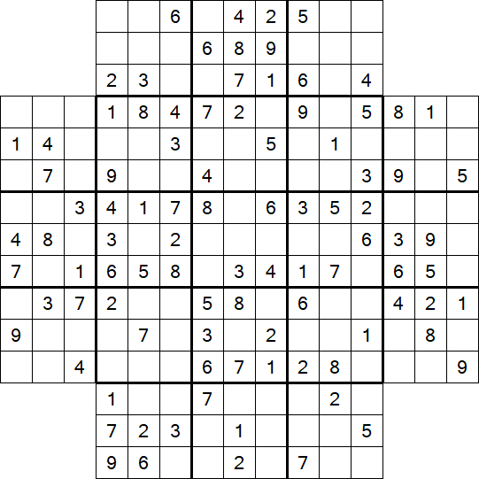 Flower Sudoku - Medium
