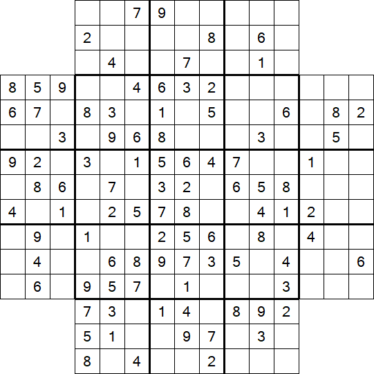 Flower Sudoku - Medium