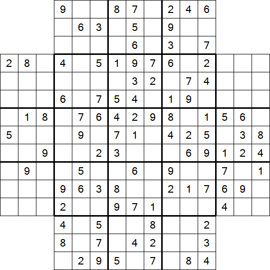 Flower Sudoku - Medium